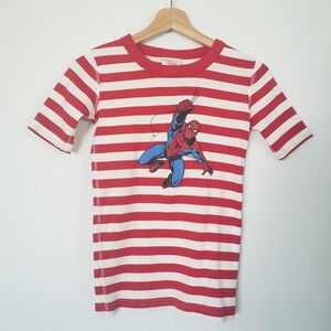Hanna Andersson Marvel Spiderman jersey tee size12